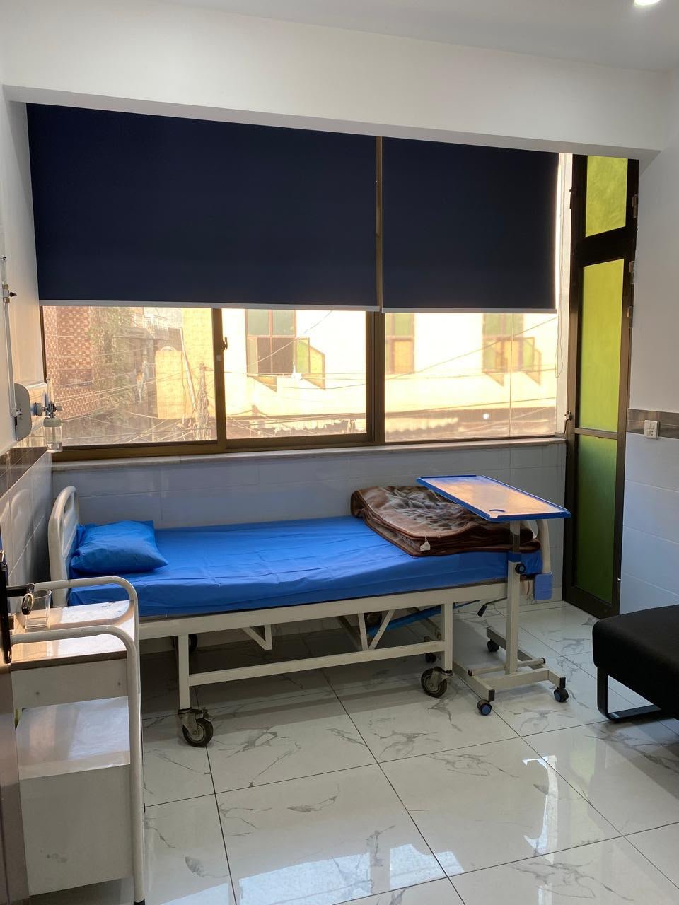 Private patient room at Ejaz Hospital